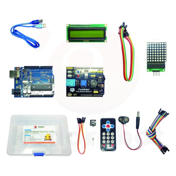 Arduino學習互動套件組(B)(Arduino uno R3) – 宇宙機器人