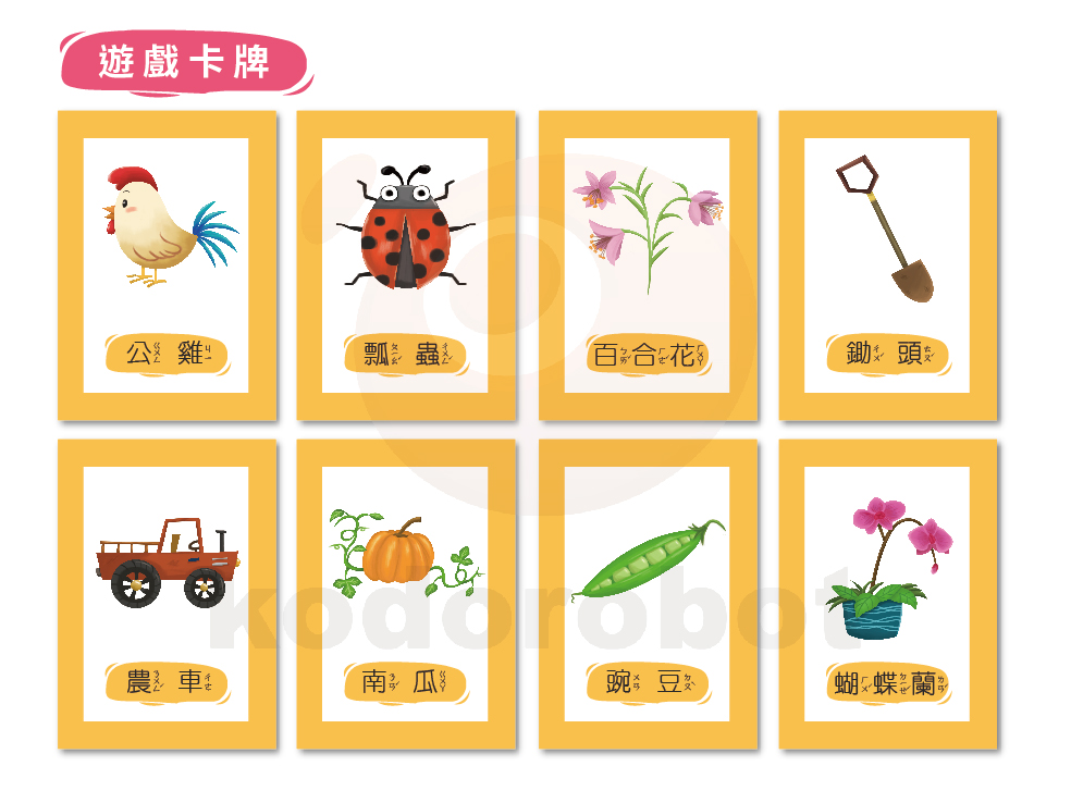 我是小農夫 不插電玩程式邏輯 宇宙機器人